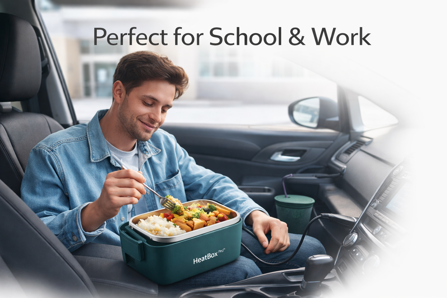 HeatBox™ Portable Electric Lunch Kit